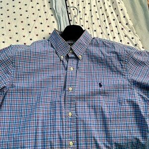 Ralph Lauren Classic-Fit Plaid Performance Shirt